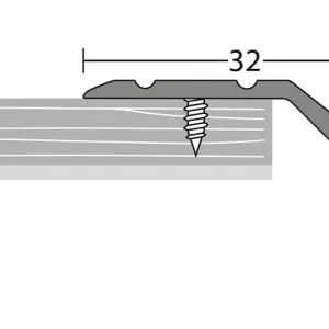 Afloopstrip 8mm schroefbaar Brons – 270 cm (nr. 146)