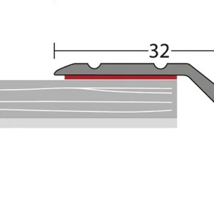 Afloopstrip 8mm zelfklevend Brons – 270 cm (nr. 146)