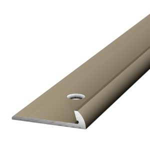 Afsluitprofiel PVC 3mm Edelstaal-Mat 18x4mm – 250 cm (nr. 157) kopen bij Woningstoffering Totaal