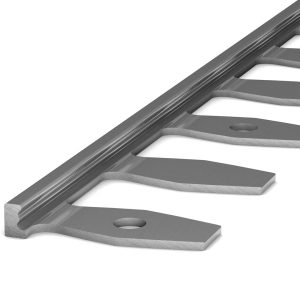 Afsluitprofiel buigbaar 4,5mm aluminium – 250 cm (nr. 701) kopen bij Woningstoffering Totaal