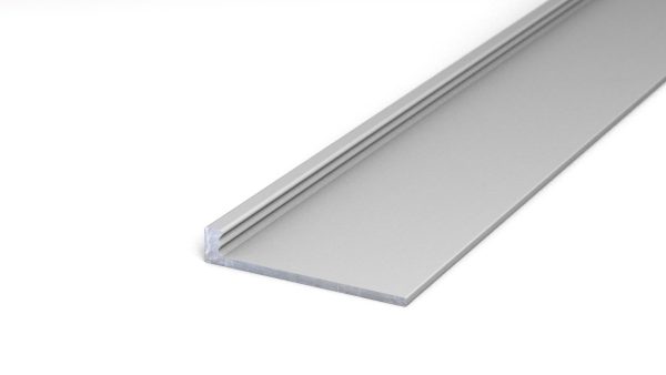 Afsluitprofiel dicht 3mm aluminium – 250 cm (nr. 700)