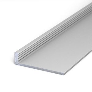 Afsluitprofiel dicht 4,5mm aluminium – 250 cm (nr. 701) kopen bij Woningstoffering Totaal
