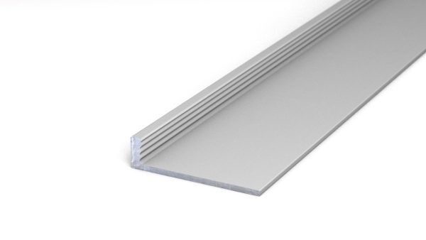 Afsluitprofiel dicht 4,5mm aluminium – 250 cm (nr. 701)