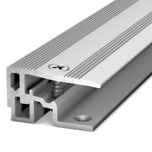 Afsluitprofiel PS400 28mm 7-175mm Zilver – 270 cm (nr. 404) kopen bij Woningstoffering Totaal