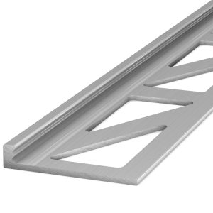 Afsluitprofiel vast 6mm aluminium – 250 cm (nr. 702) kopen bij Woningstoffering Totaal