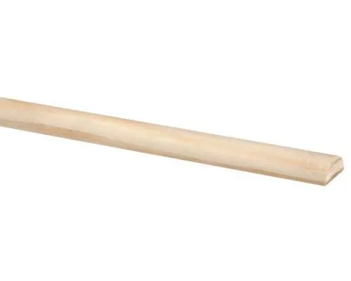 Halfronde lat Grenen 14x28 mm – 240 cm
