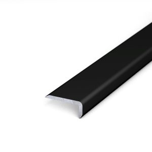 Hoekstrip 15×6,5 Zwart poedercoating zelfklevend – 300 cm (nr. 278) kopen bij Woningstoffering Totaal