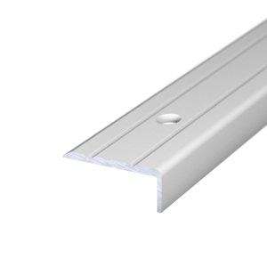 Hoekstrip 25×10 Zilver schroefbaar – 100 cm (nr. 160) kopen bij Woningstoffering Totaal