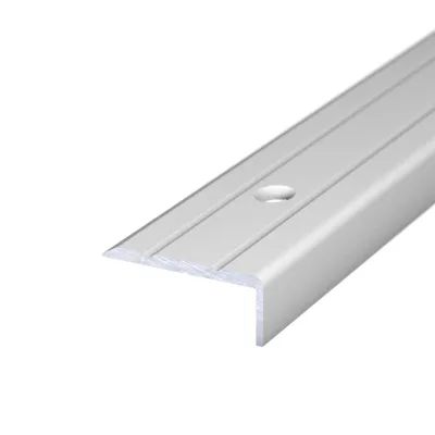 Hoekstrip 25×10 Zilver schroefbaar – 100 cm (nr. 160) kopen bij Woningstoffering Totaal