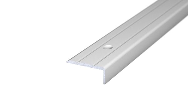 Hoekstrip 25x10 Zilver schroefbaar – 100 cm (nr. 160)