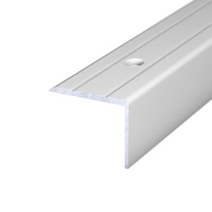 Hoekstrip 25×20 Zilver schroefbaar – 100 cm (nr. 162) kopen bij Woningstoffering Totaal