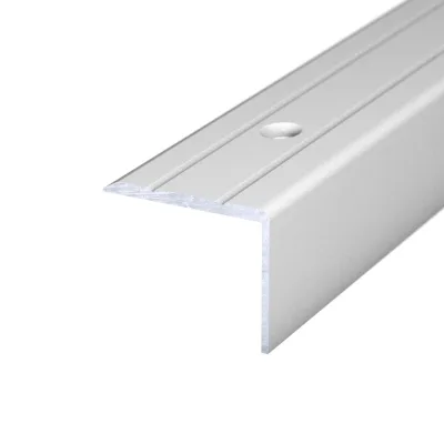 Hoekstrip 25×20 Zilver schroefbaar – 100 cm (nr. 162) kopen bij Woningstoffering Totaal