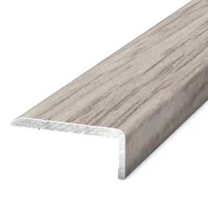 Hoekstrip 25x10 Eiken Grijs zelfklevend – 270 cm (nr. 160)