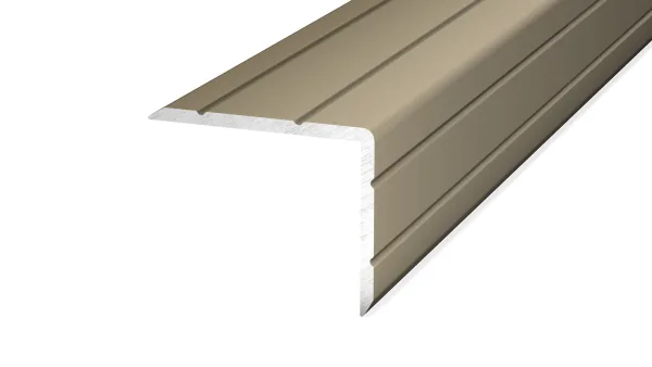 Hoekstrip 30x24,5 Edelstaal-Mat zelfklevend 10x300(!)cm (nr. 168)