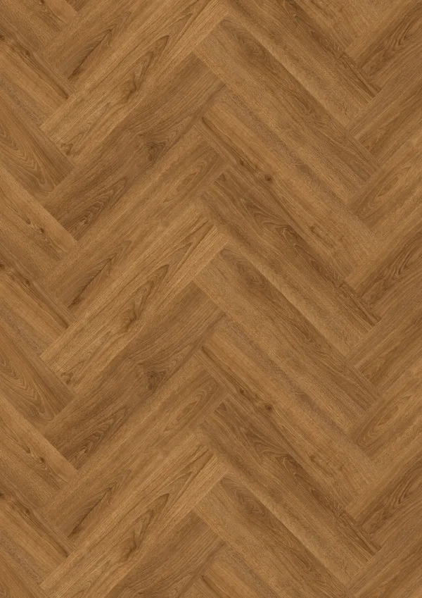 Plak PVC visgraat Cognac Oak – JOKA Design 555 Evolut (2,5 mm)