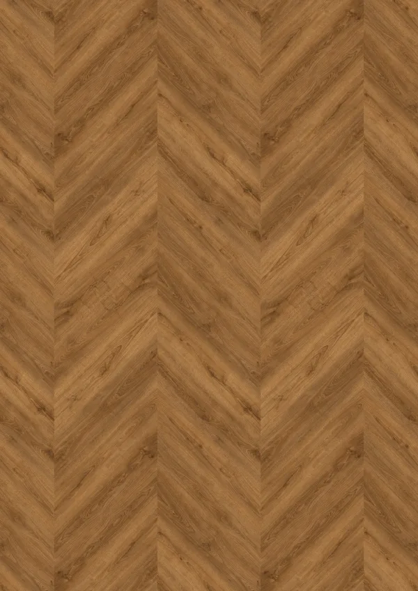 Plak PVC Hongaarse punt Cognac Oak – JOKA Design 555 Evolut (2,5 mm)