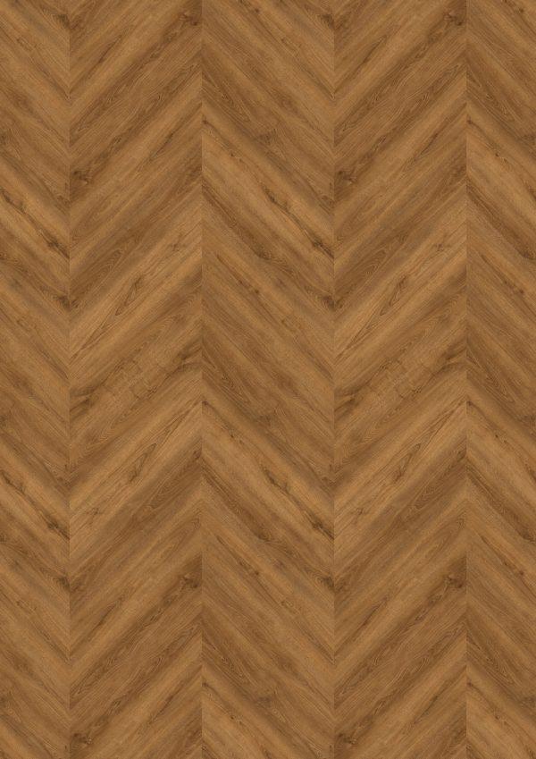 LVT DESIGN 555 Evolut Chevron DB 5805 Cognac Oak