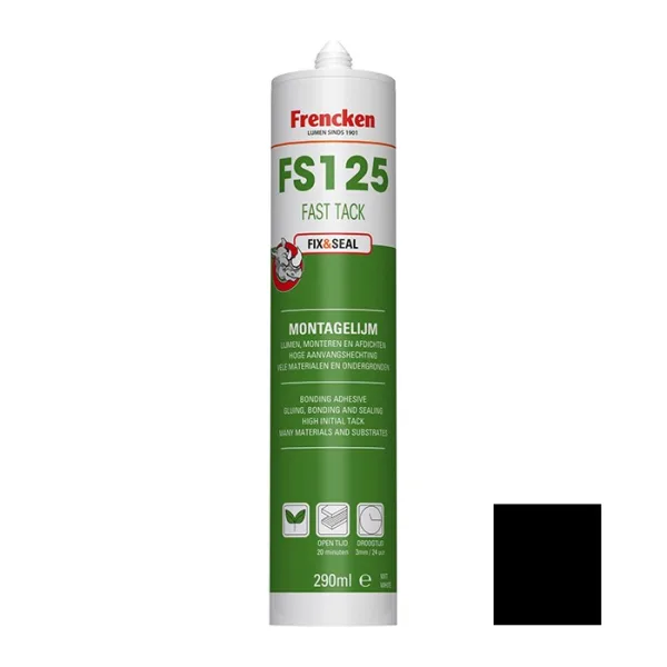 Frencken FS125 Fast Tack Zwart 290 ml