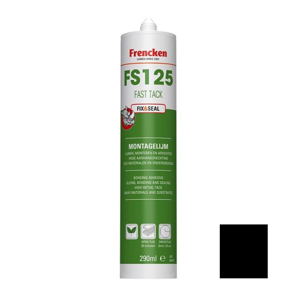 Frencken FS125 Fast Tack Zwart 290 ml