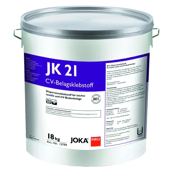 WST JK21 CV-vloerlijm (emmer 18 kg)