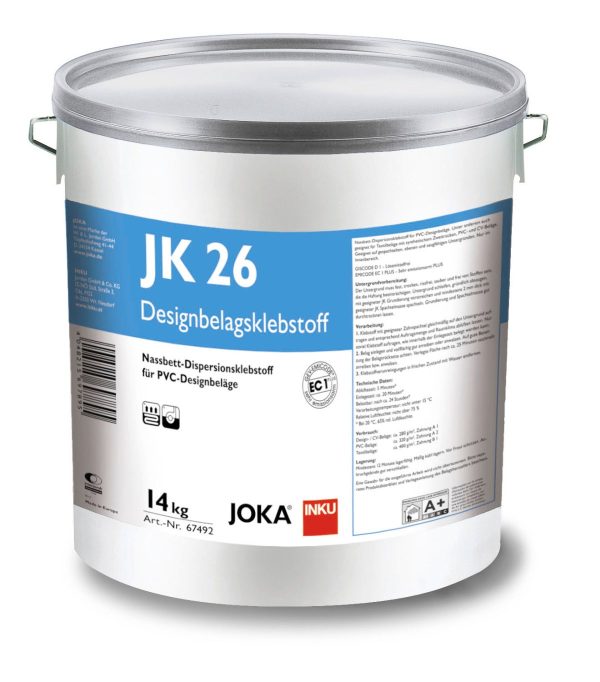 WST JK26 LVT lijm vezels (emmer 14 kg)
