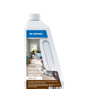 Dr. Schutz PREMIUM Houtzeep Wit WOOD CARE voor UV- & Natuur geolied Longlife parket 750 ml (uitlopend) kopen bij Woningstoffering Totaal