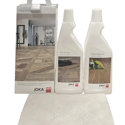 WST Onderhoudsset voor LVT Vloeren 10/20 (PUR Reiniger + Onderhoud mat) kopen bij Woningstoffering Totaal