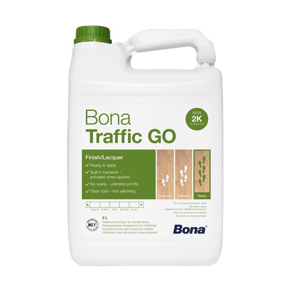 Bona Traffic GO - Zijdemat - (5 L)