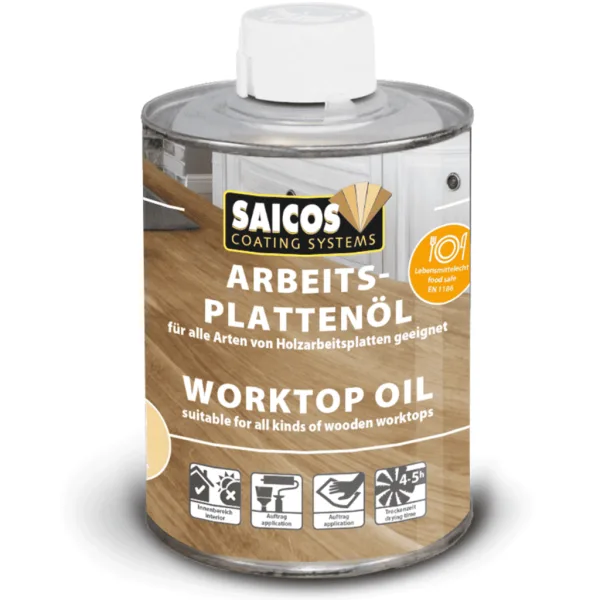 Saicos Werkbladen Olie Mat Kleurloos (3355) 0,125L