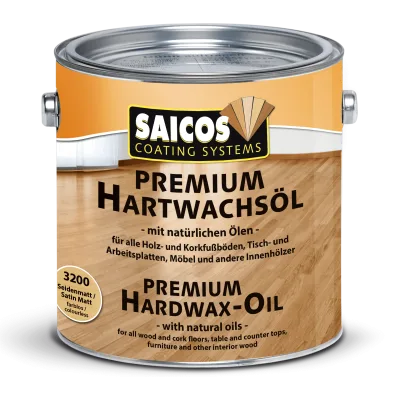 Saicos Premium Hardwax olie Blank Mat PUR (3333) 10,0 L kopen bij Woningstoffering Totaal