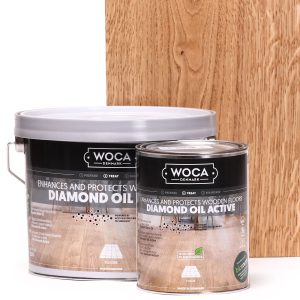 Woca Diamond Oil Active – Caramel Brown (2,5 L) kopen bij Woningstoffering Totaal