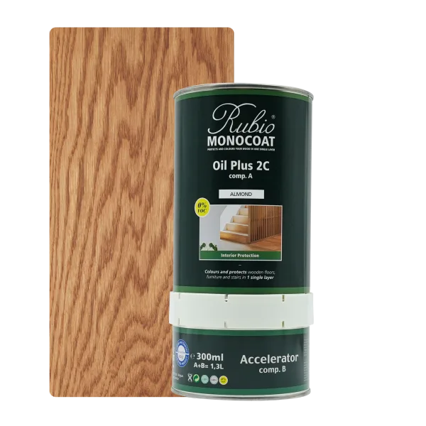 Rubio Monocoat Oil Plus 2C set – Almond (1,3 L)