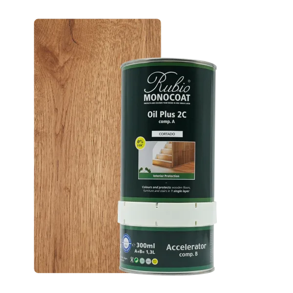 Rubio Monocoat Oil Plus 2C set – Cortado (1,3 L)