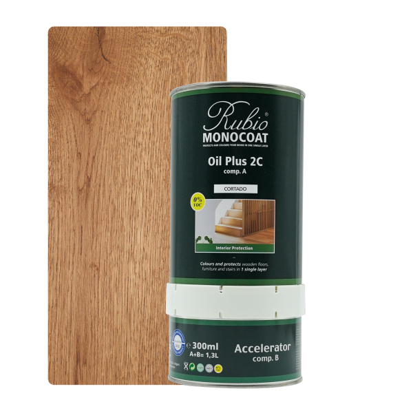 Rubio Monocoat Oil Plus 2C set – Cortado (1,3 L)