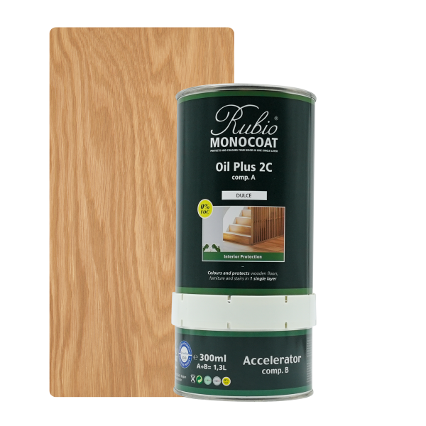 Rubio Monocoat Oil Plus 2C set – Dulce (1,3 L)