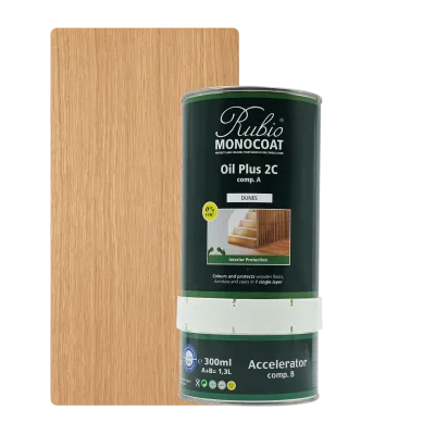 Rubio Monocoat Oil Plus 2C set – Dunes (1,3 L) kopen bij Woningstoffering Totaal