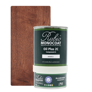 Rubio Monocoat Oil Plus 2C set – Arabica (390 ml) kopen bij Woningstoffering Totaal