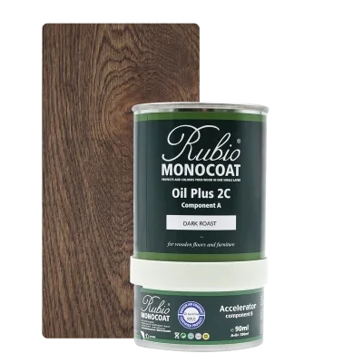 Rubio Monocoat Oil Plus 2C set – Dark Roast (390 ml) kopen bij Woningstoffering Totaal