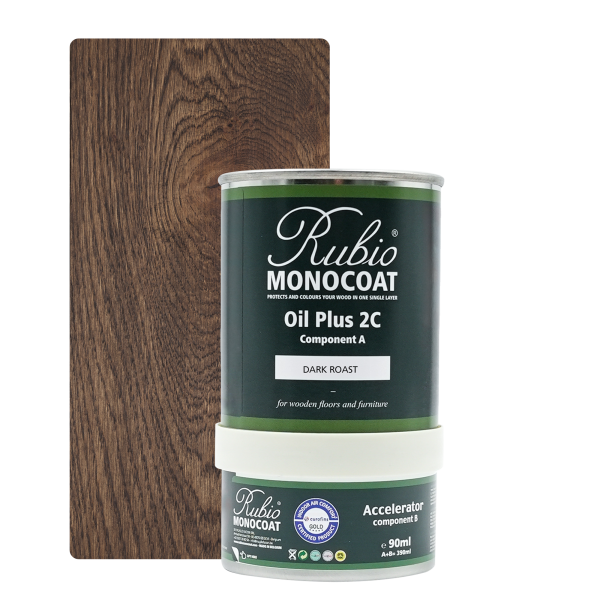 Rubio Monocoat Oil Plus 2C set – Dark Roast (390 ml)
