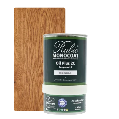 Rubio Monocoat Oil Plus 2C set – Golden Hour (390 ml) kopen bij Woningstoffering Totaal