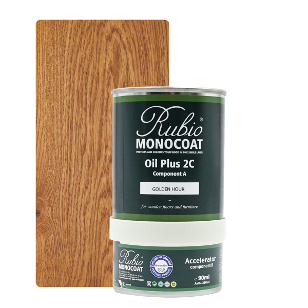 Rubio Monocoat Oil Plus 2C set – Golden Hour (390 ml)