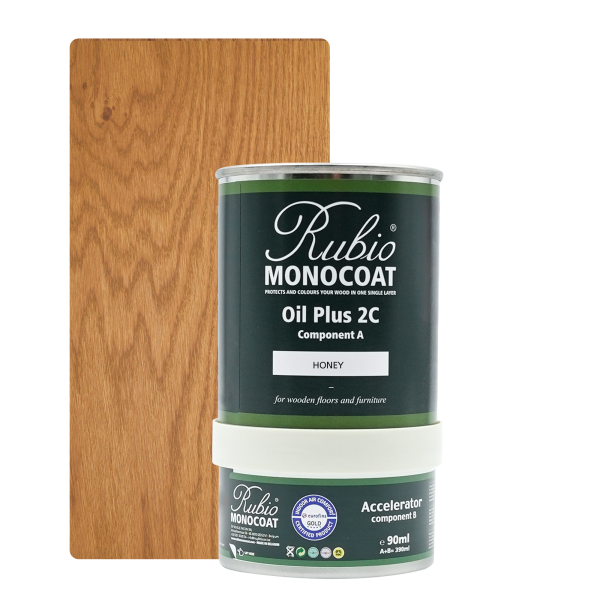 Rubio Monocoat Oil Plus 2C set – Honey (390 ml)