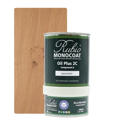 Rubio Monocoat Oil Plus 2C set – Macchiato (390 ml) kopen bij Woningstoffering Totaal