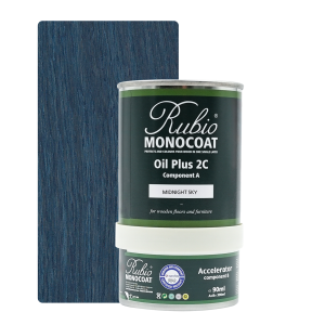 Rubio Monocoat Oil Plus 2C set – Midnight Sky (390 ml) kopen bij Woningstoffering Totaal