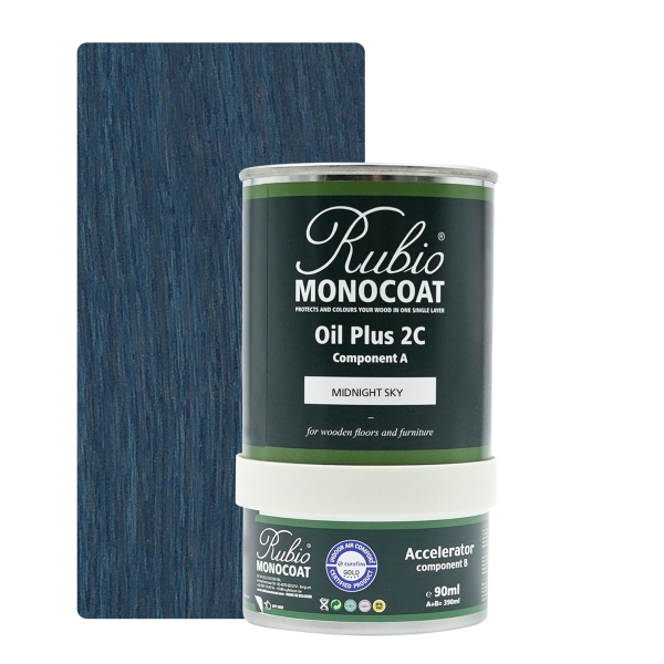 Rubio Monocoat Oil Plus 2C set – Midnight Sky (390 ml)