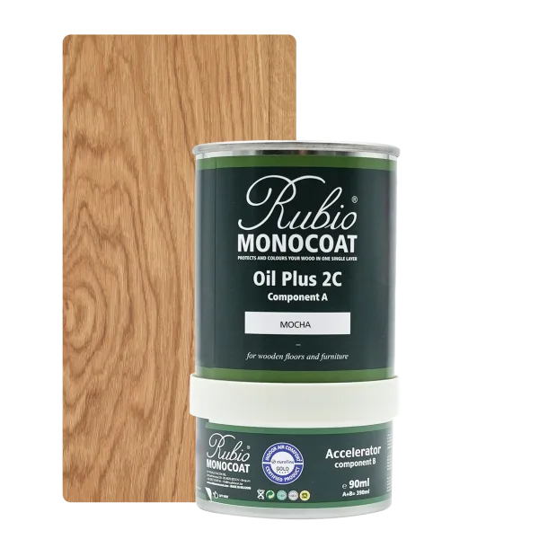 Rubio Monocoat Oil Plus 2C set – Mocha (390 ml)