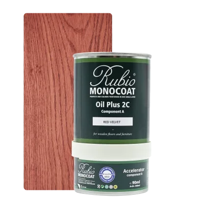 Rubio Monocoat Oil Plus 2C set – Red Velvet (390 ml) kopen bij Woningstoffering Totaal