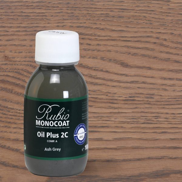 Rubio Monocoat Oil Plus 2C comp. A – Ash Grey (100 ml)
