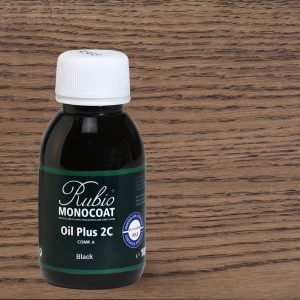 Rubio Monocoat Oil Plus 2C comp. A – Black (100 ml) kopen bij Woningstoffering Totaal