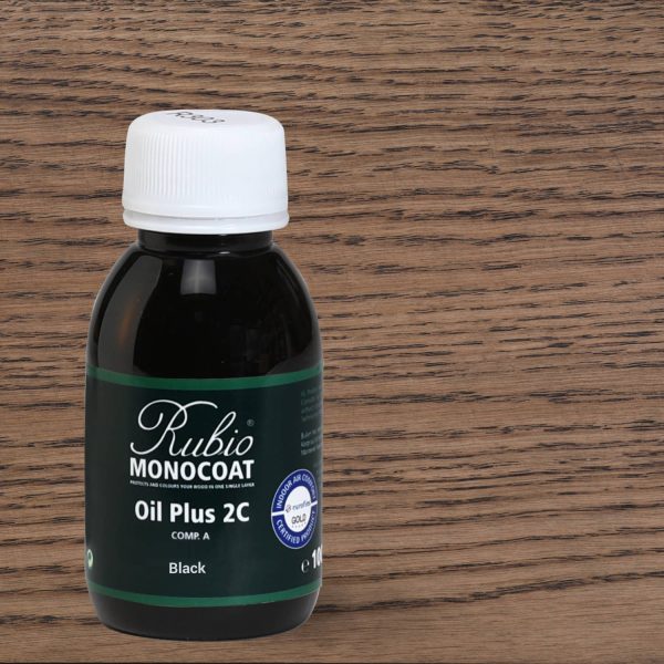 Rubio Monocoat Oil Plus 2C comp. A – Black (100 ml)